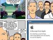 message d’Apple propos Samsung site