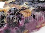 Tarte bleuets crème