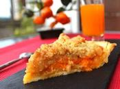 Tarte-crumble abricots