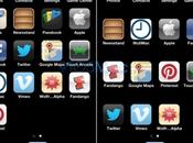 rangées d'Apps, donne quoi iPhone doppé l'iOS 6?...