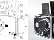 Fabriquez vrai appareil photo Pinhole Hasselblad papier