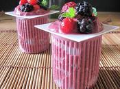 Frozen yogurt (petits-suisses) fruits rouges