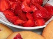 Petites madeleines fraises