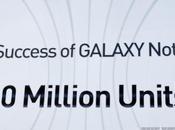 millions Samsung Galaxy Note vendus dans monde