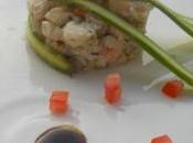 Salade langoustines gambas, vinaigrette truffe