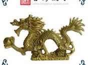 Dragon Céleste Tian Long cuivre
