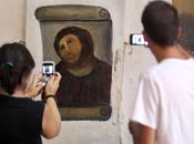 Ecce Homo, peinture Christ défiguré attire touristes