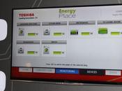 2012 Toshiba montre solution écologique Home Energy Management Services contrôlée smartphone, tablette,