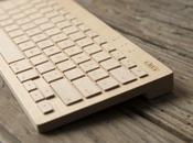 clavier bois pour PCs, smartphones tablettes