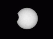 Eclipse Soleil Mars photographiée Curiosity