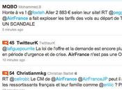 Cata réseaux sociaux d'Air France