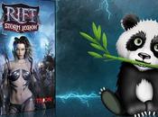 Joue jeux vidéo sauve panda