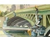 ponts Paris. l’aquarelle
