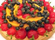 Tarte jardinière fruits