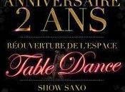 week-end anniversaire 2ans voile réouverture l'espace table dance