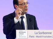 François Hollande: crois l'école»