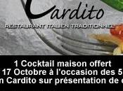 Cocktail maison offert Cardito!