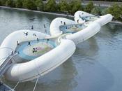 pont trampoline Paris