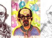 artiste réalise portrait sous l’emprise différentes drogues