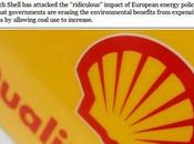 Shell veut soutien pour gaz, l'éolien charbon