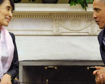 Aung San Suu Kyi sera une des toutes premières personnalités auxquelles Barack Obama rendra visite