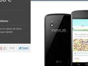 Deux fois moins cher qu'un iPhone Nexus rupture stock...