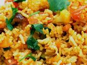Recette indienne vidéo Fried rice (riz frit)
