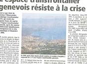 Grand Genève résiste crise