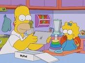 Quand Homer Simpson essaye l'iPad...