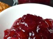 Confiture canneberges (cranberries) prunes l’orange