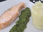 Pavé saumon l'oseille purée céleri