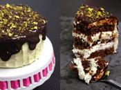 Gâteau chocolat épicé mousseline légère vanille