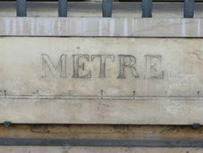 saviez-vous existe encore mètre étalon datant révolution Paris