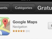Google Maps déjà premier l’App Store