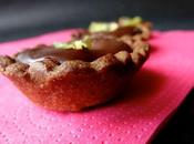 Tarte sablée chocolat lemon curd ganache