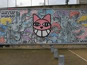 C’est pied M.U.R XIII l’on voit l’artiste