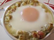 Mini-cocottes d'endives crème/oeuf