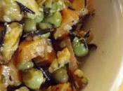 Carottes, petits pois, iziki noix