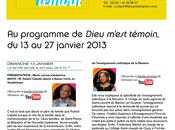 Dieu témoin manquez Robert Cabald dimanche janvier 2013