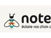 peut tester toxicité produits français avec Noteo