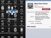 Installer thème Black Orbs iPhone, sans jailbreak...