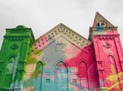 beautiful église arc-en-ciel graffeur Hense