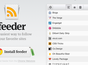 Feeder: micro lecteur pour Google Chrome