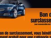 Sixt location vous offre surclassement!