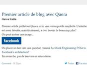 quoi servent blogs Quora?