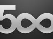 L’application 500px retour l’App Store