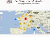 France écrivains Cartographie littéraire collaborative