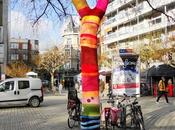Clic-clac 3*13 Yarn bombing