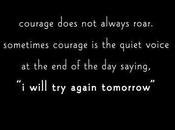 Pensée jour: Courage