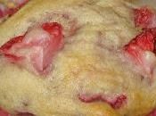 Muffins fraises fraîches